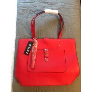 Brand New Red Boohoo Tote Bag